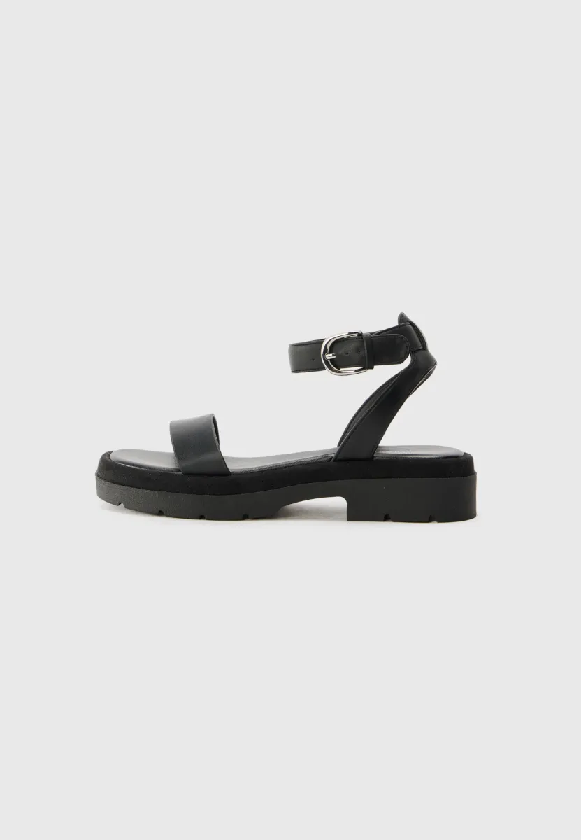 JOELLLE - Schaftsandale - black