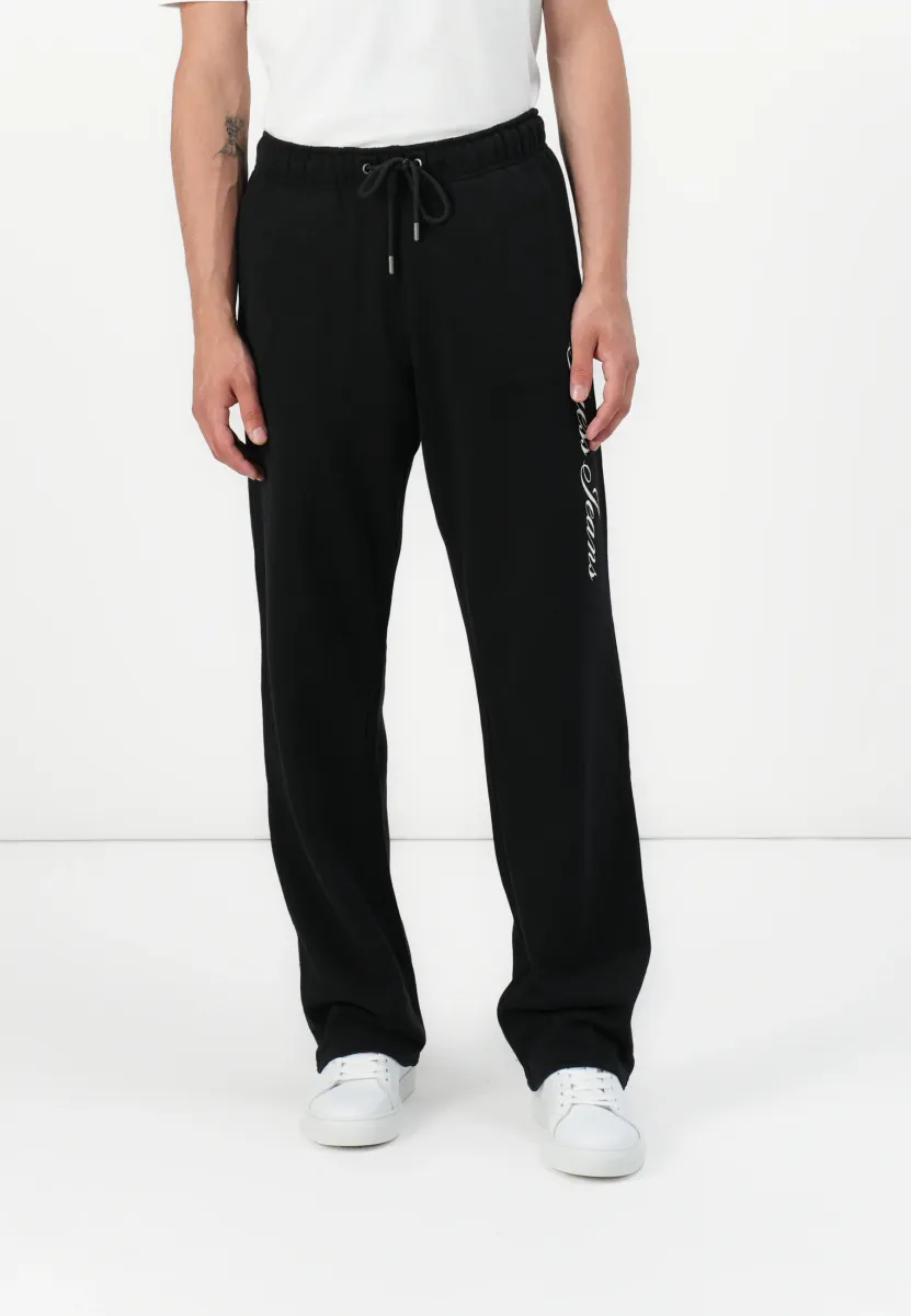 JOGGER SCRIPT - Jogginghose - jet black