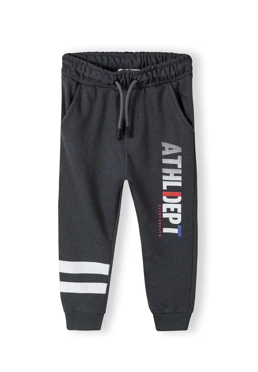 JOGGERS WITH PRINT - Panties - dark-grey