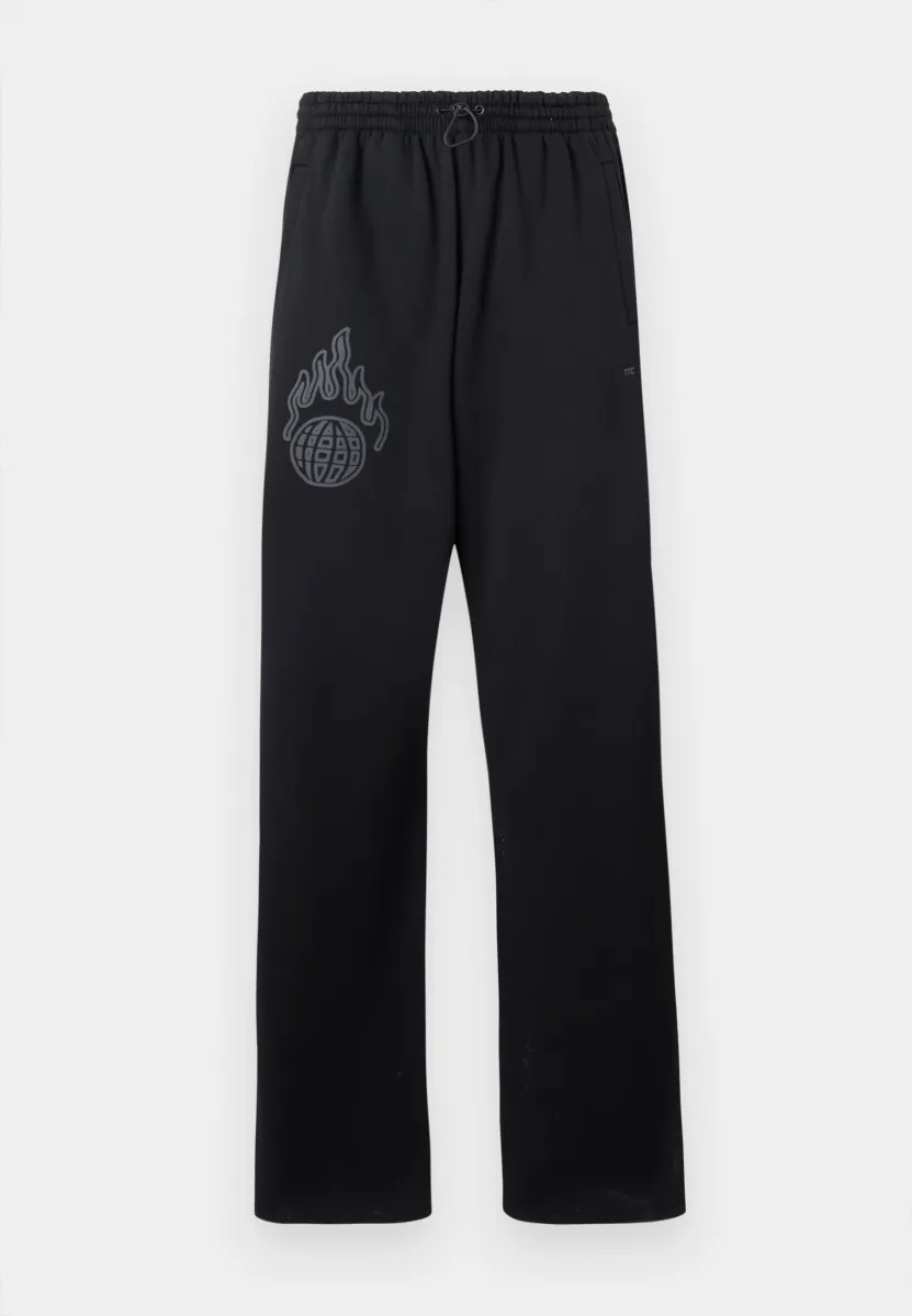 JOGGING PANTS GLOBE UNISEX - Jogginghose - black