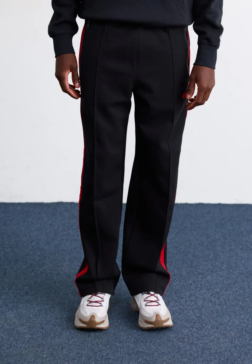 Jogginghose - black/light crimson