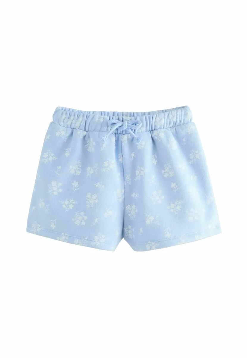 Jogginghose - blue ditsy floral