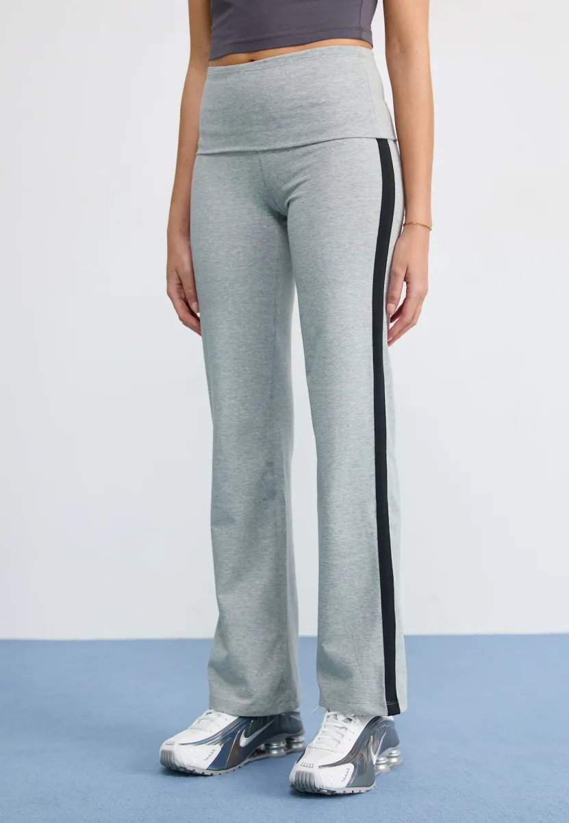Jogginghose - dark grey heather/black