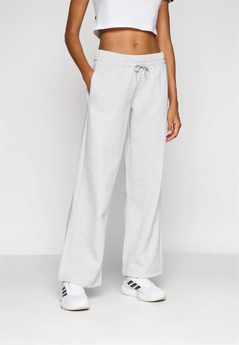 Jogginghose - light grey heather/white