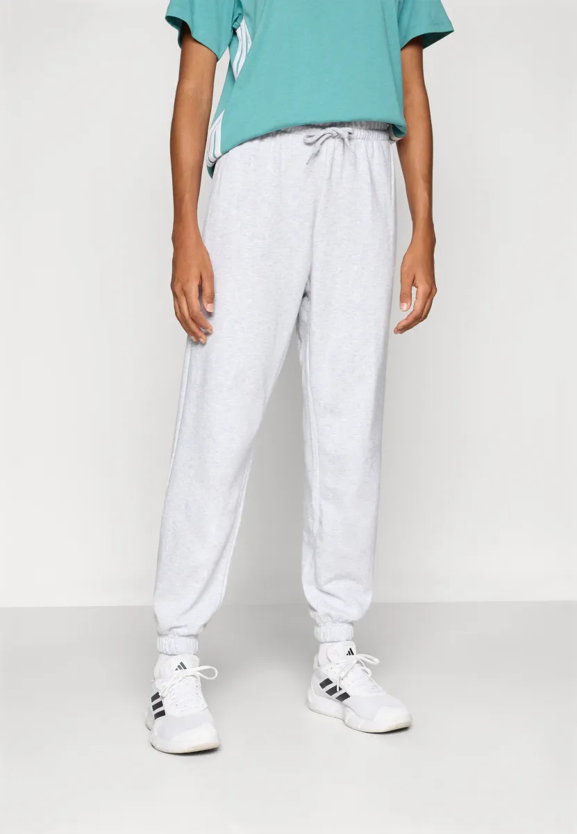 Jogginghose - light grey heather/white