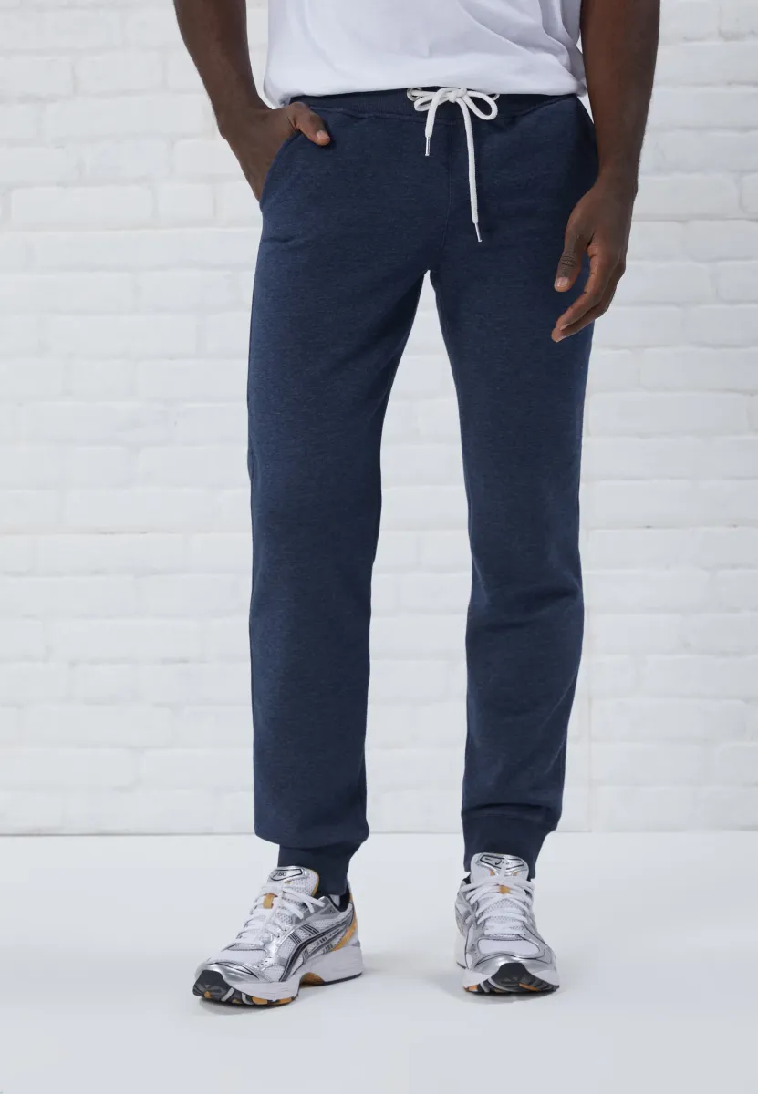 Jogginghose - mottled dark blue