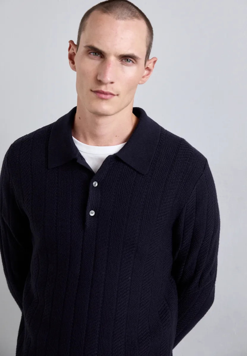 JOHNNY - Strickpullover - deep well