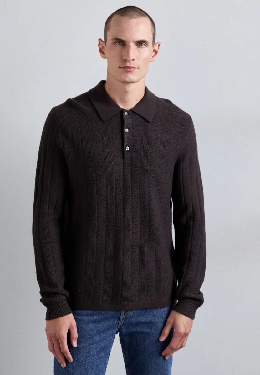 JOHNNY - Strickpullover - triumph steel