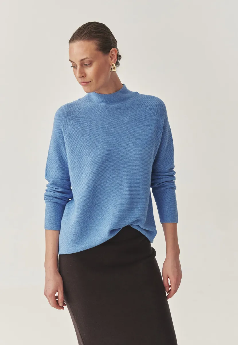 JOLIE - Strickpullover - blue mel
