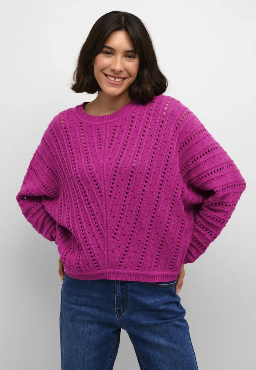 JOLIE - Strickpullover - festival fuchsia