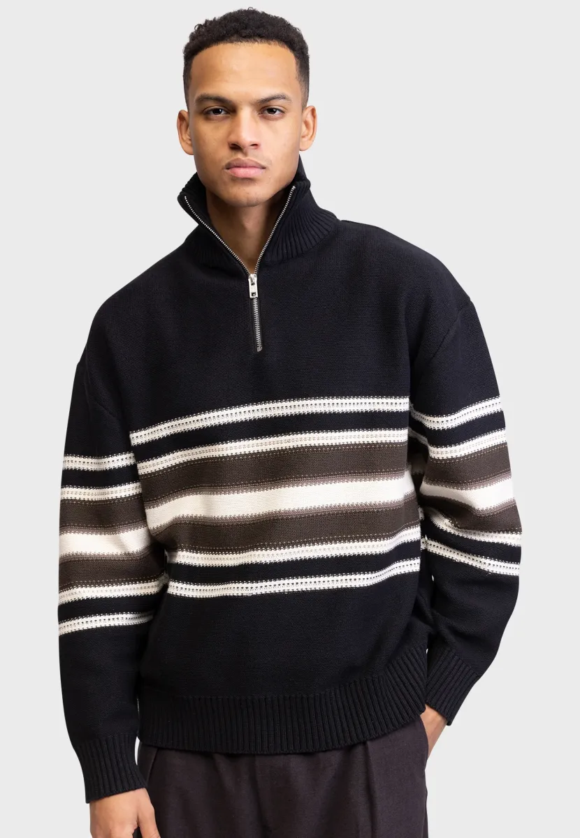 JONES OVERSIZED FIT - Strickpullover - black