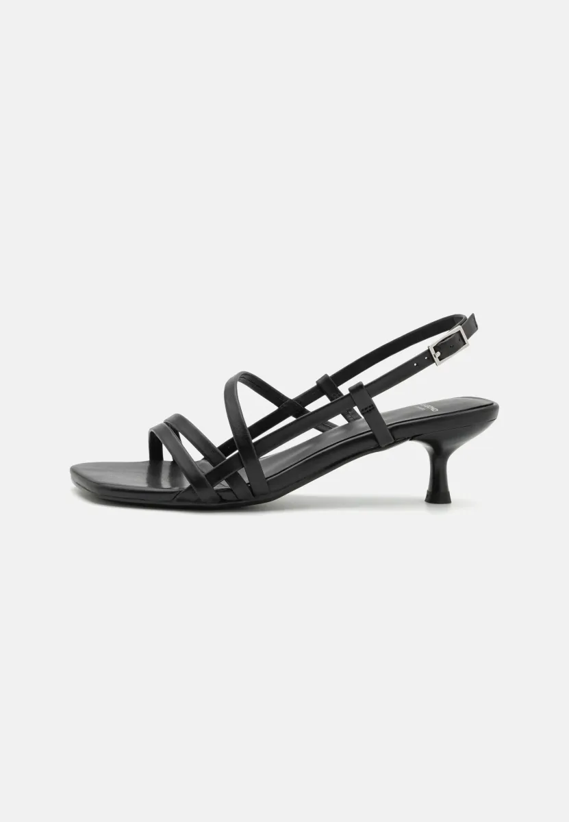 JONNA - Riemensandalette - black