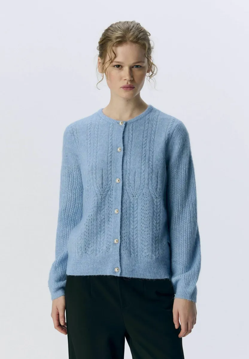 JOPHELIA - Strickjacke - cornflower blue