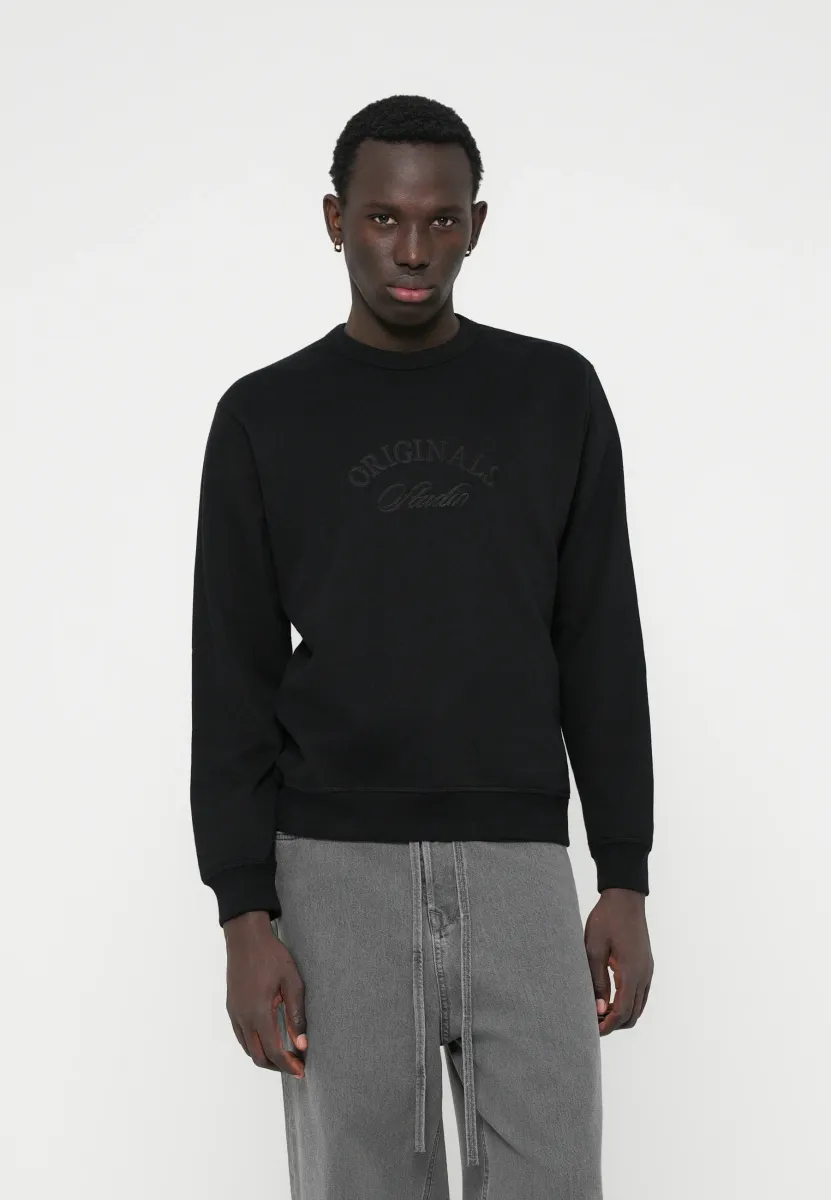 JORBLEECKER BRANDING CREW - Sweatshirt - black