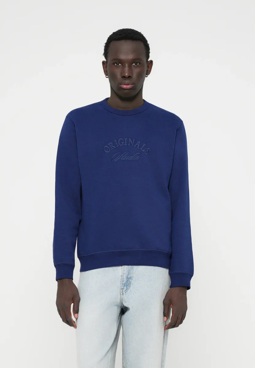 JORBLEECKER BRANDING CREW - Sweatshirt - ocean cavern