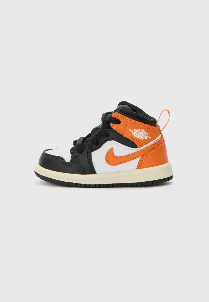 JORDAN 1 MID BT UNISEX - Sneaker high - starfish/black/white/sail