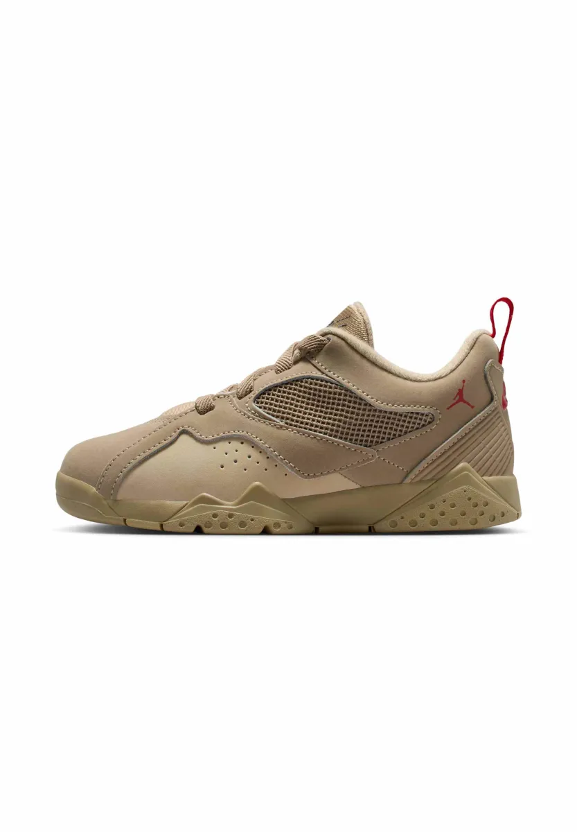 JORDAN 7 RM UNISEX - Sneaker low - desert camo/fire red/mushroom/anthracite