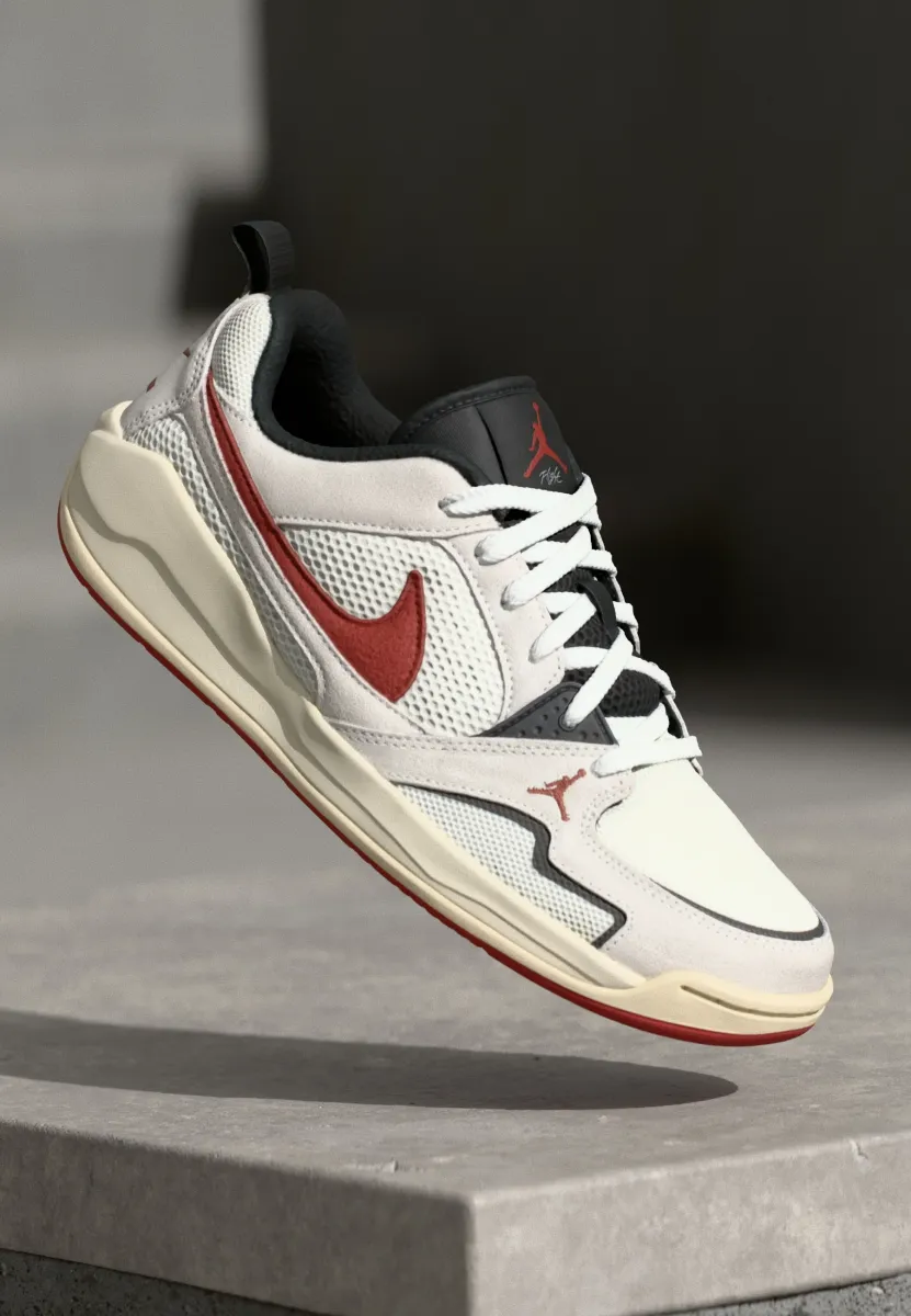 JORDAN CMFT ERA - Sneaker low - sail/redstone/black/light cream
