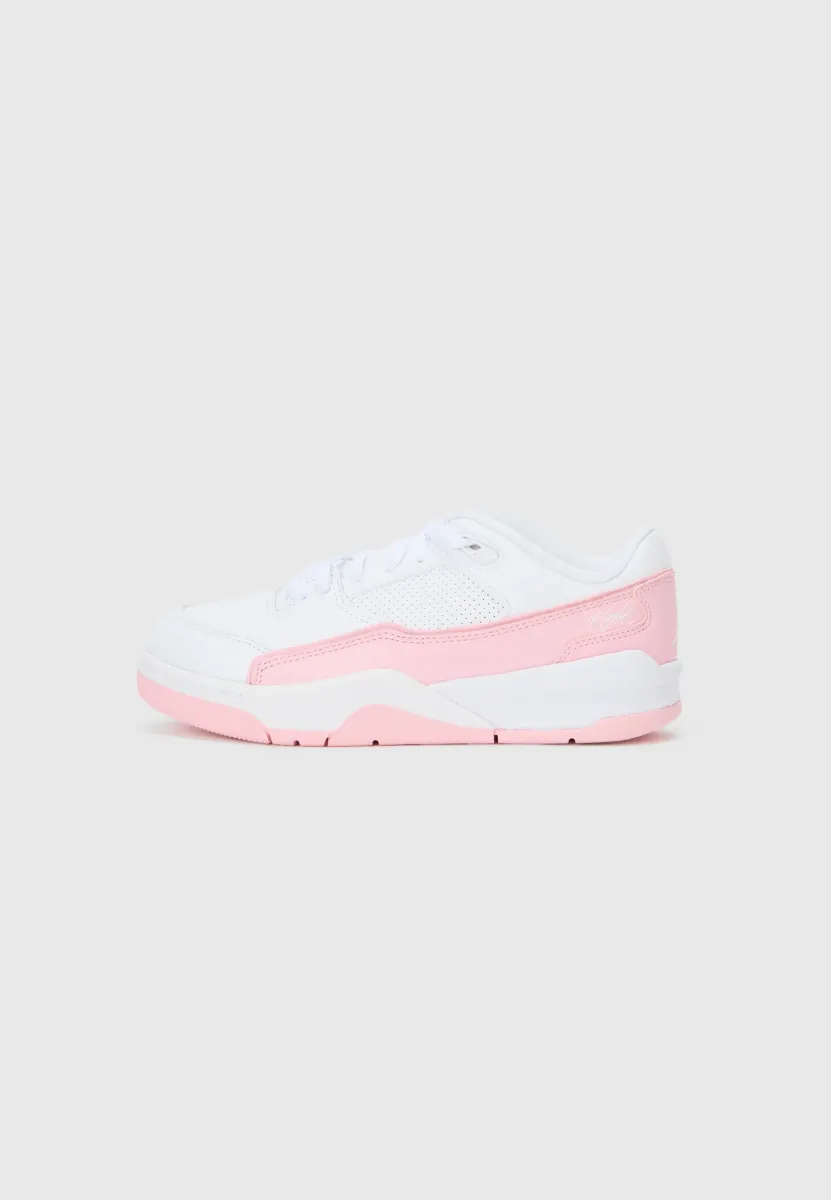 JORDAN FLIGHT COURT UNISEX - Sneaker low - white/med soft pink