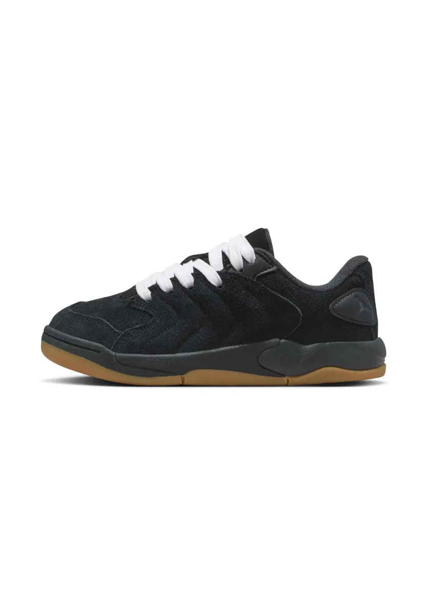 JORDAN SESSION BG UNISEX - Sneaker low - black/varsity red gum lt brown white