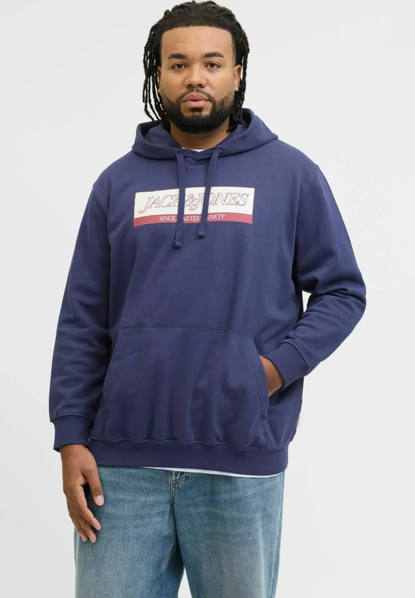 JORINWOOD BLOCK BRANDING  - Kapuzenpullover - ocean cavern