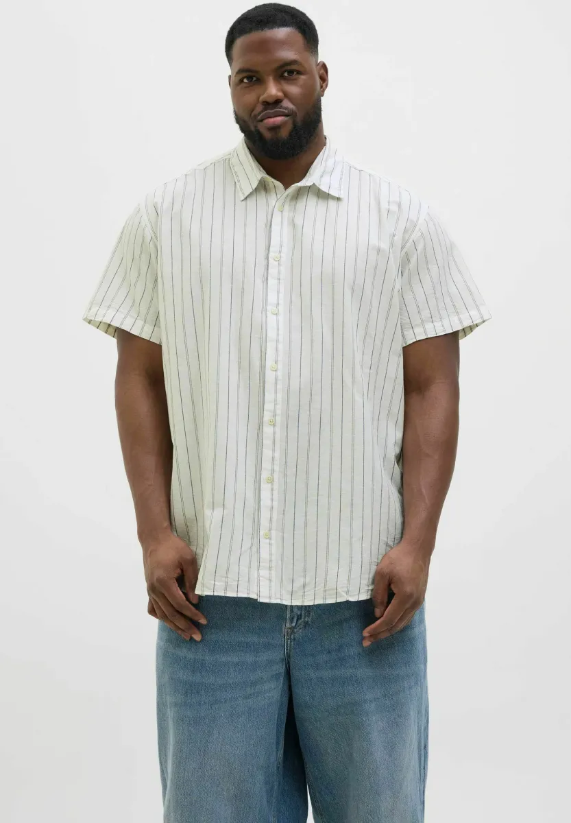 JORJOSHUA CANGGU STRIPE  - Hemd - cloud dancer