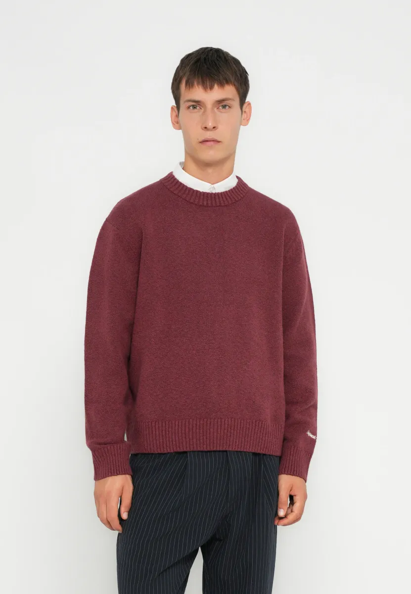 JORNORREBRO CREW NECK - Strickpullover - new maroon