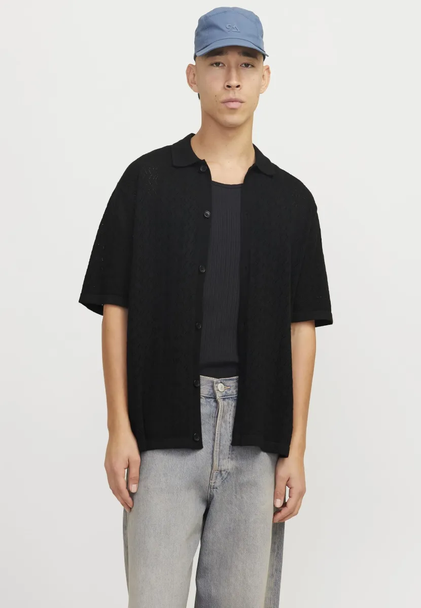 JORTYLER - Hemd - black