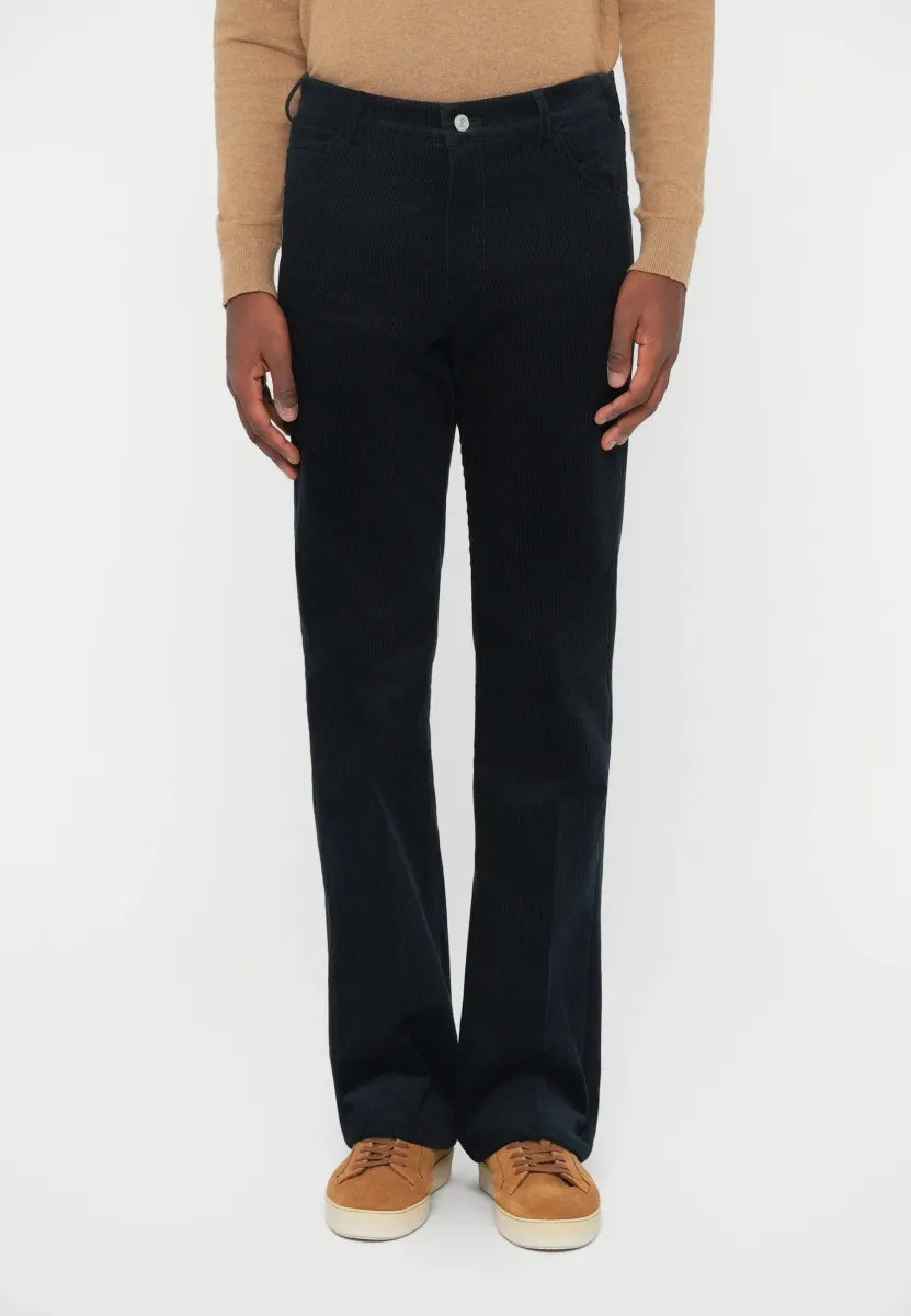 JOSHUA - Stoffhose - anthracite