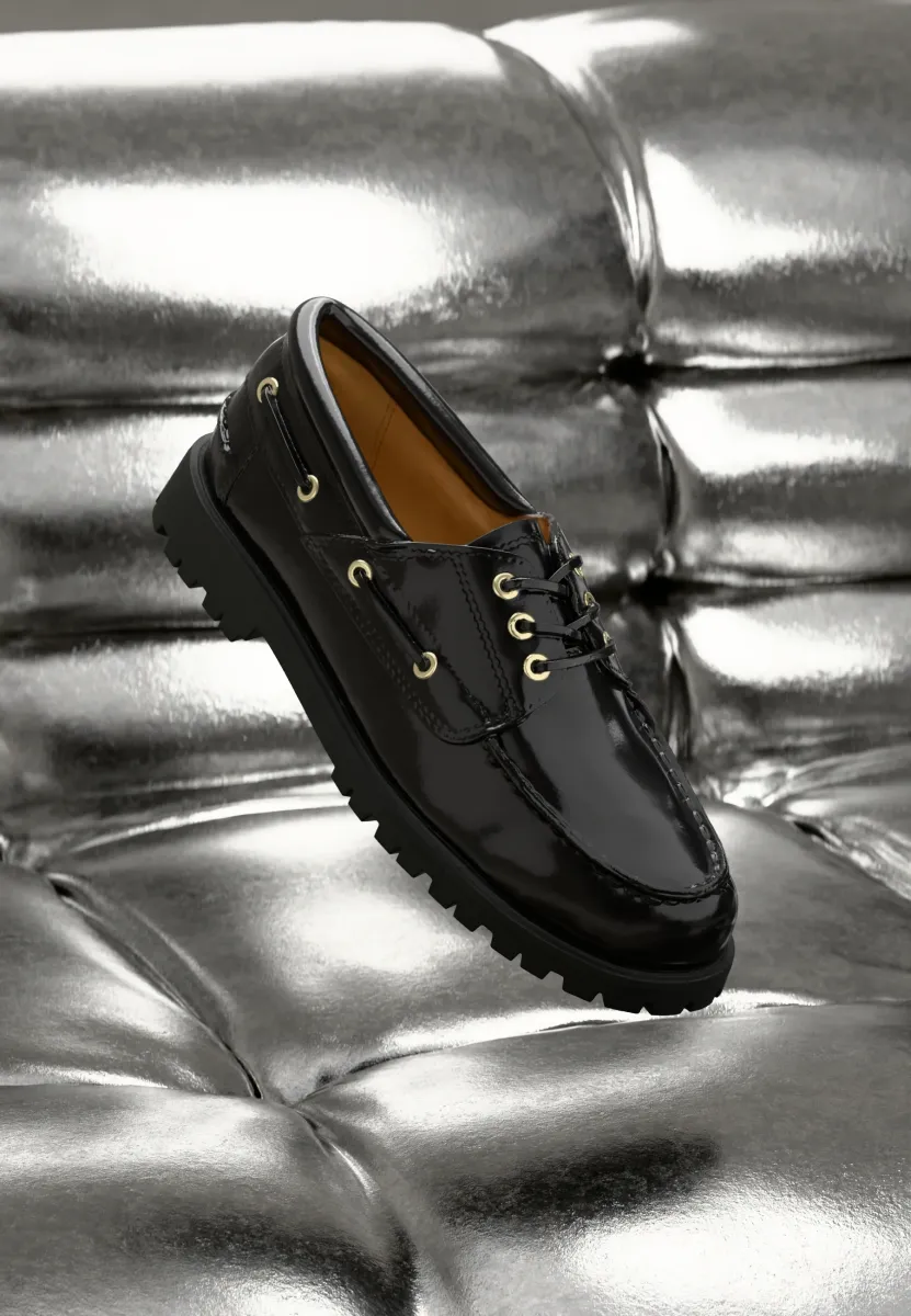 JOSLYN - Bootsschuh - black