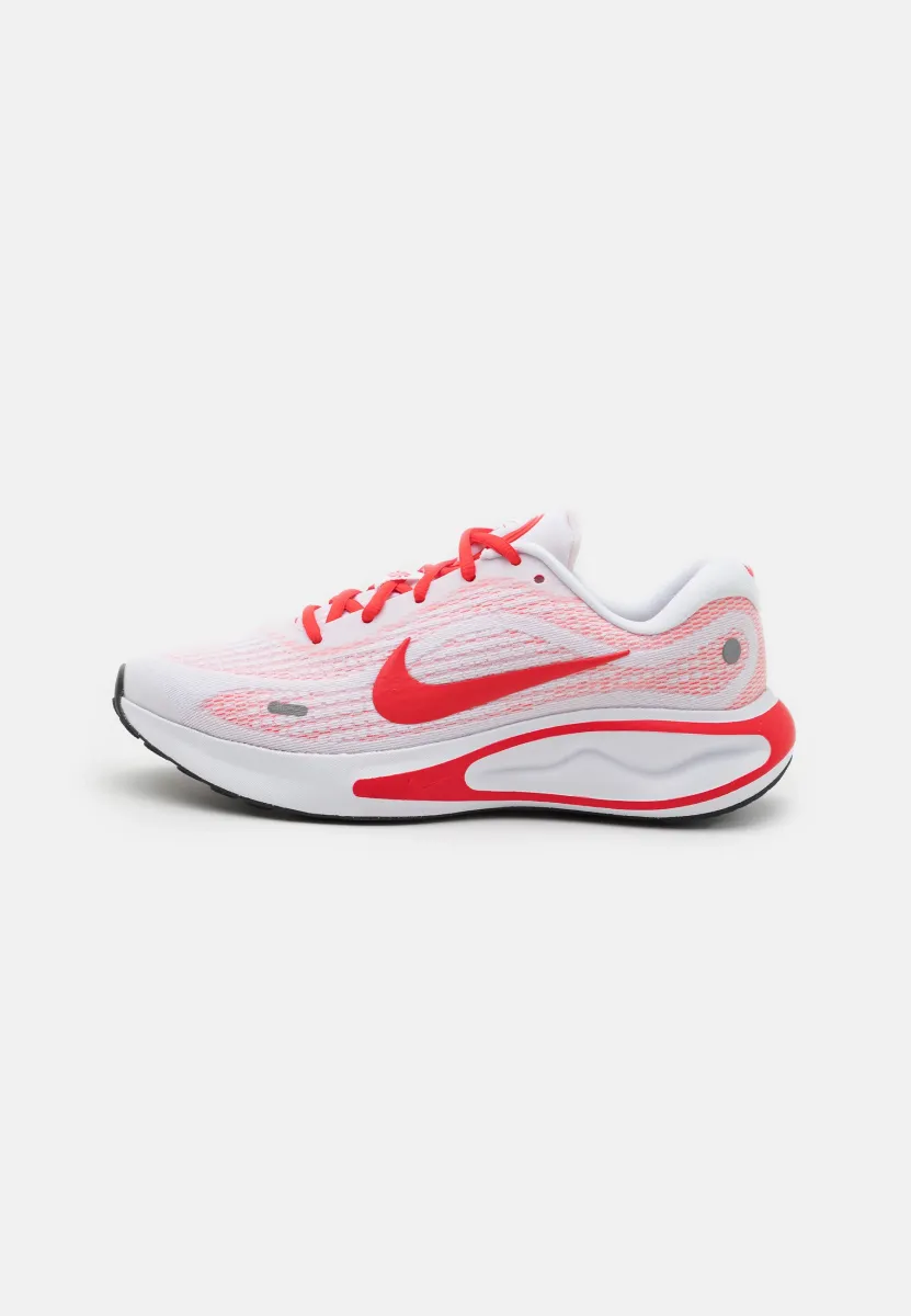 JOURNEY - Laufschuh Straße - white/light crimson/bright crimson/black