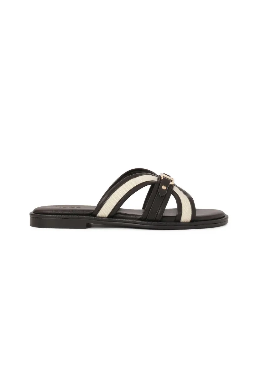 JOVITE - Pantolette flach - black