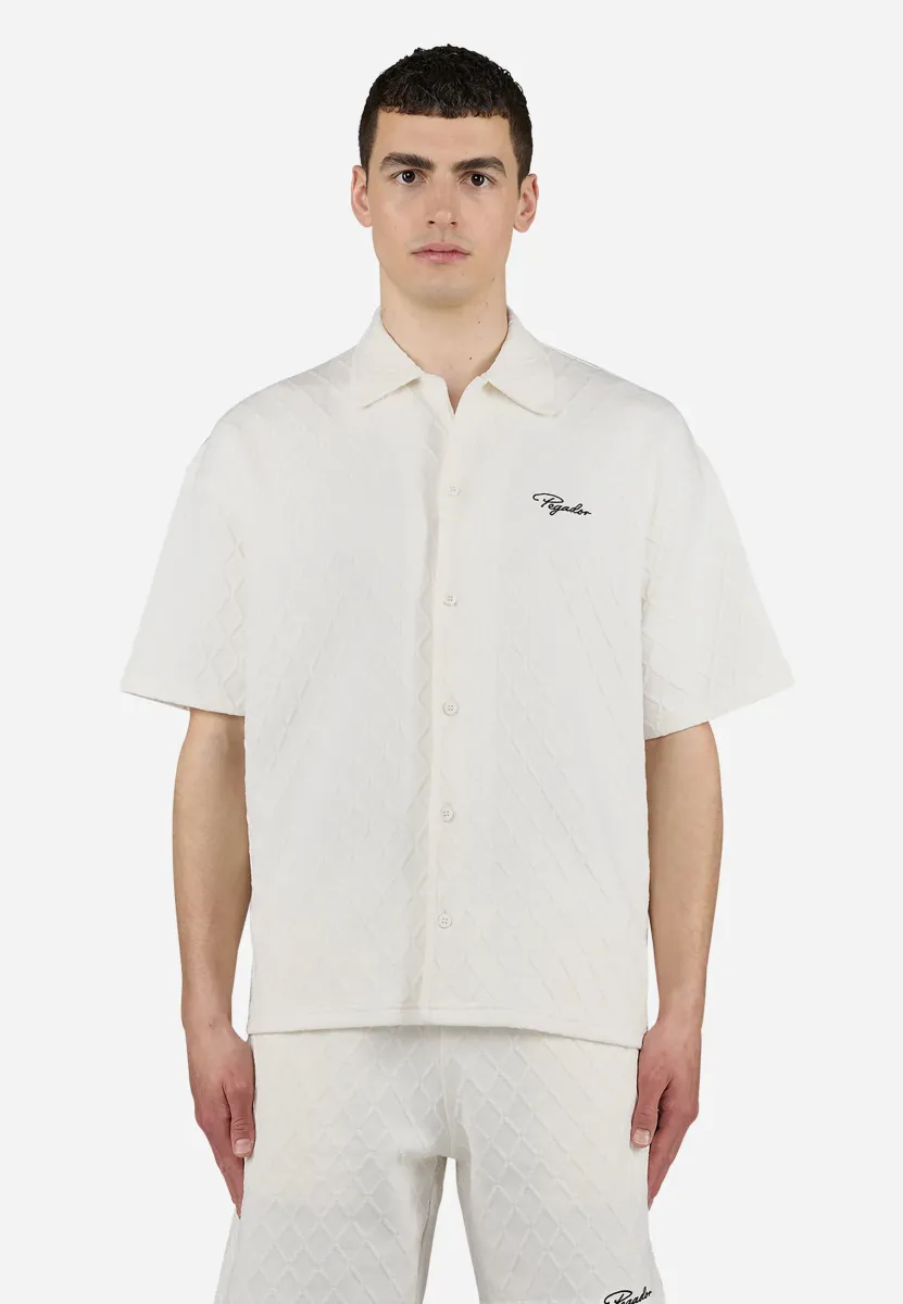 JOVREN STRUCTURED SHIRT - Hemd - unbleached