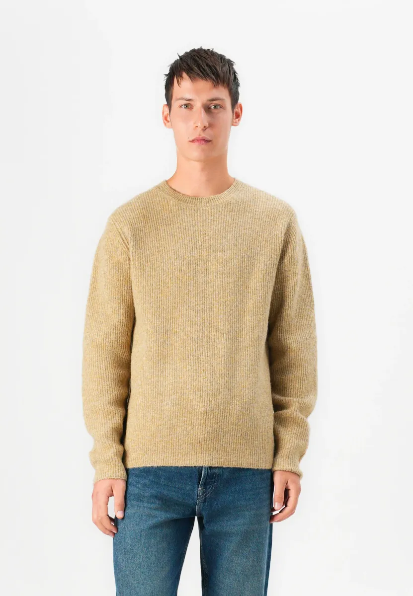 JPRBLAELIAS CREW NECK  - Strickpullover - silver lining