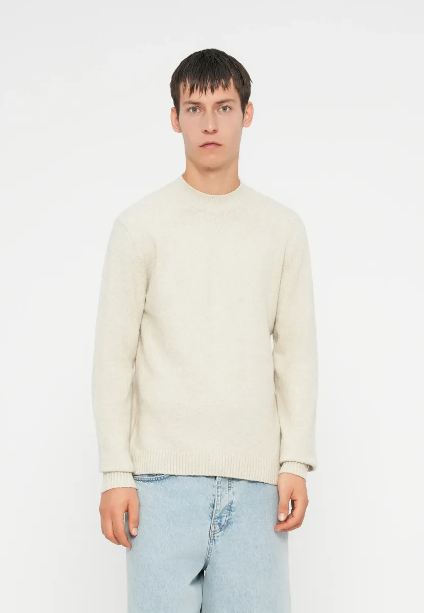 JPRBLAMAVERICK PACK - Strickpullover - beige