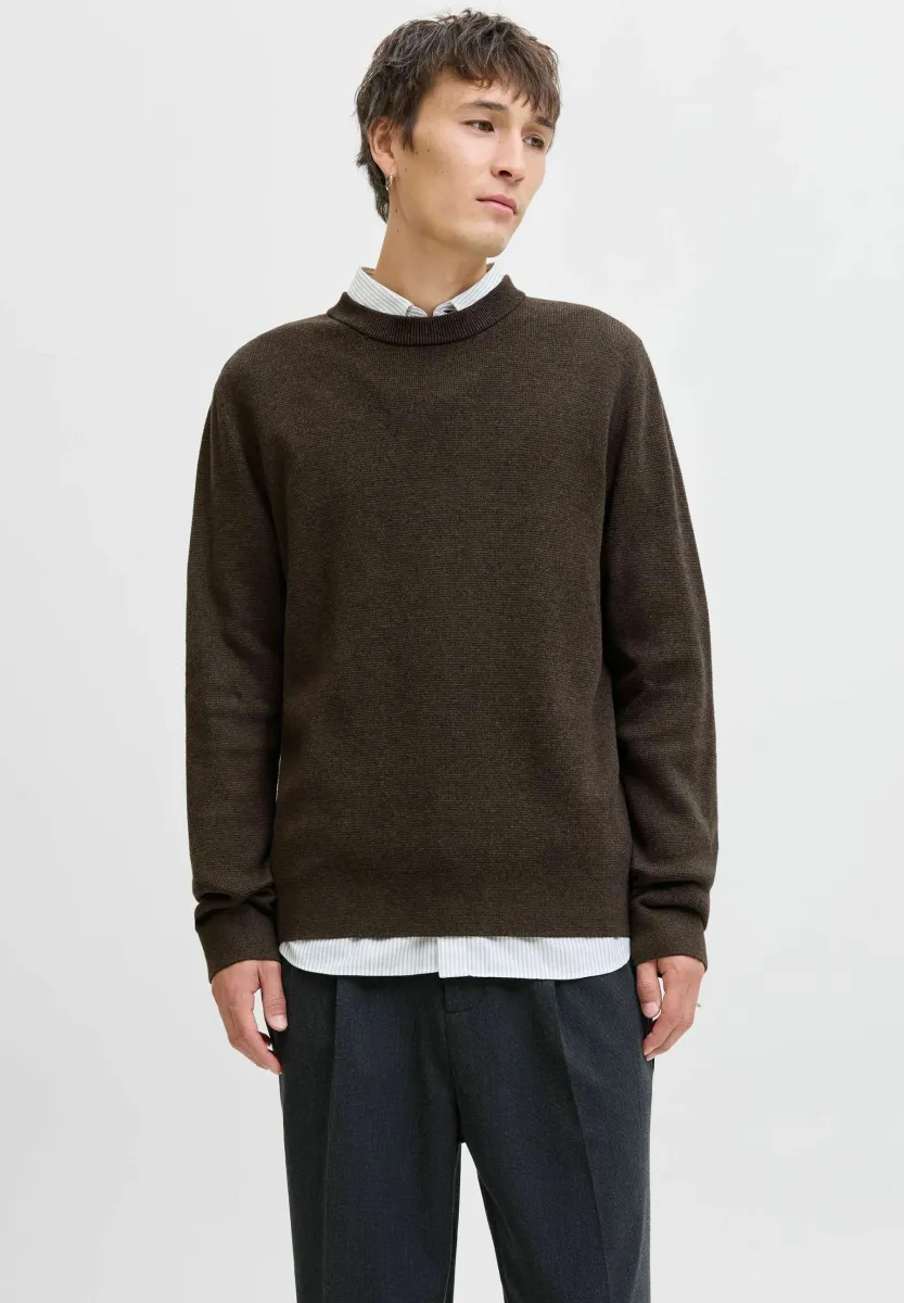 JPRBLAMILANO STITCH CREW NECK  - Strickpullover - delicioso