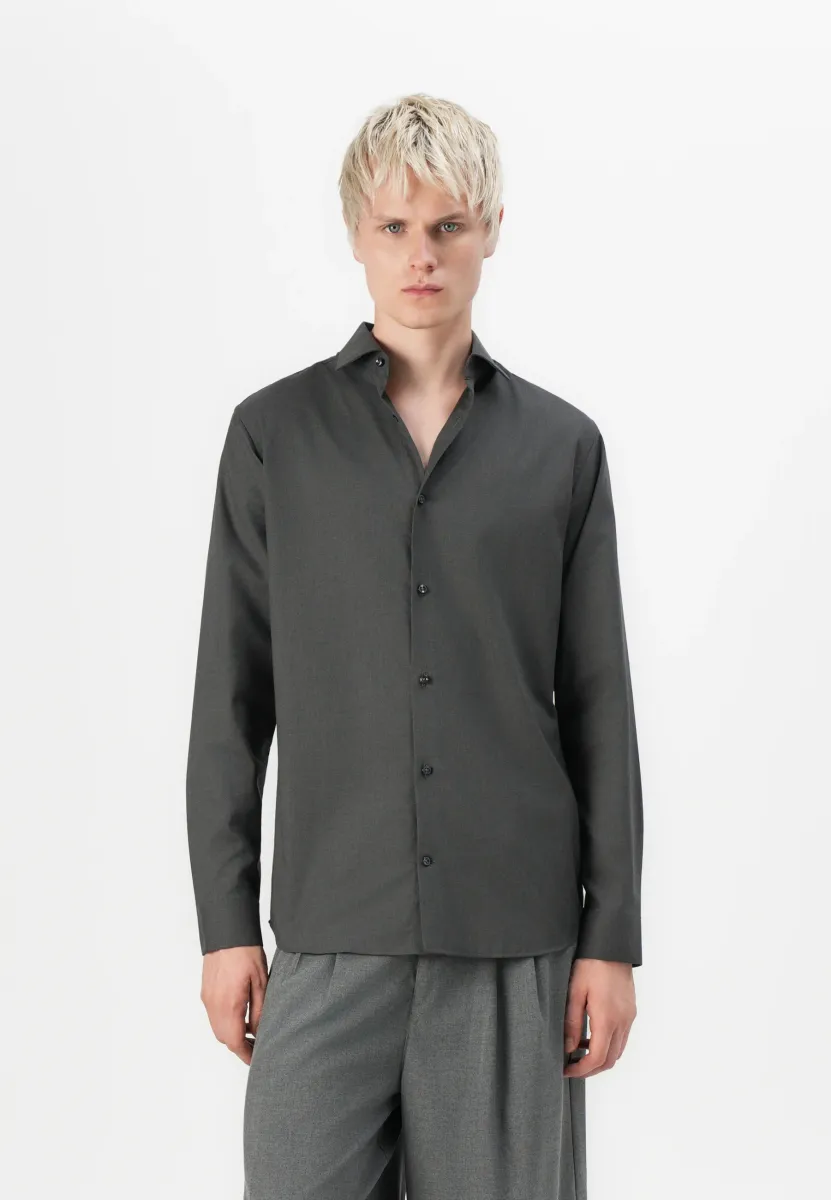 JPRBLAPARKER SHIRT - Hemd - dark grey