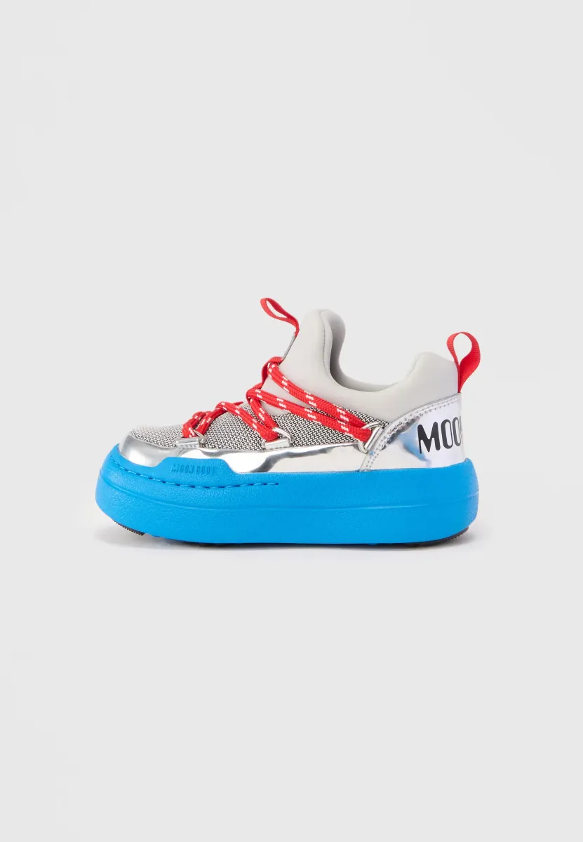 JR PARK SPACE RACE UNISEX - Sneaker low - silver-coloured/blue/red