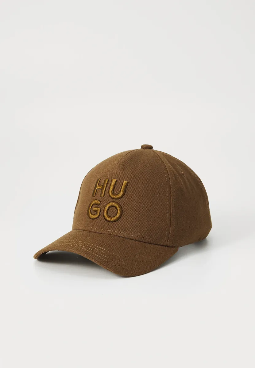 JUDE STACKED - Cap - medium brown