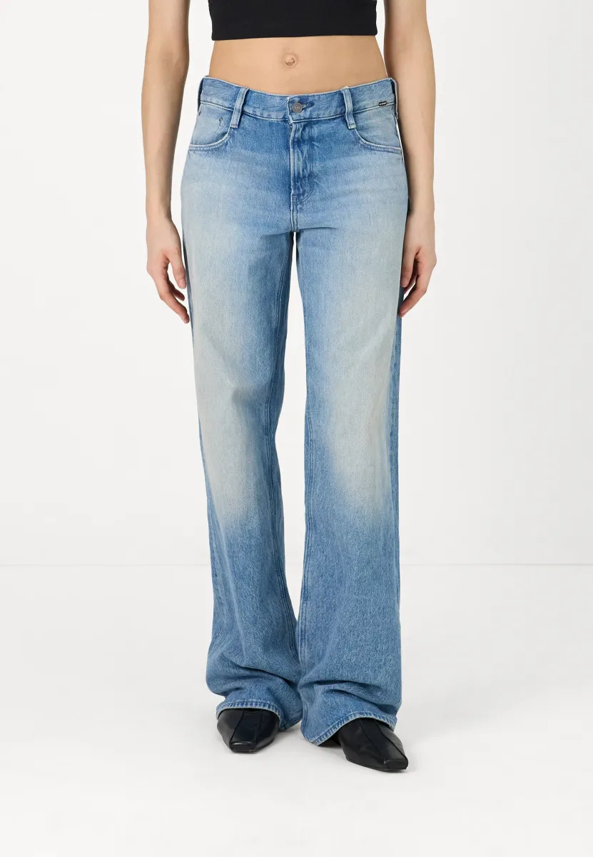 JUDEE  - Loose Jeans - sun faded air force blue