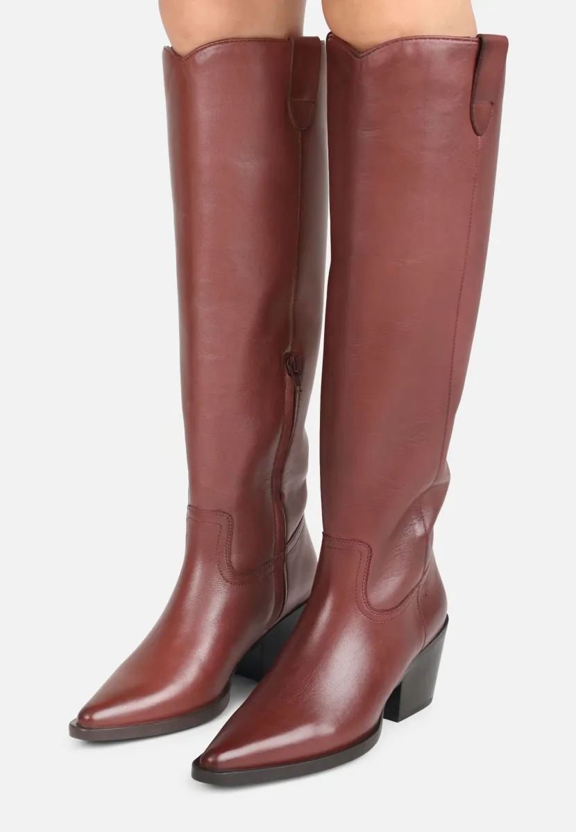 JUKESON - High Heel Stiefel - bordeaux
