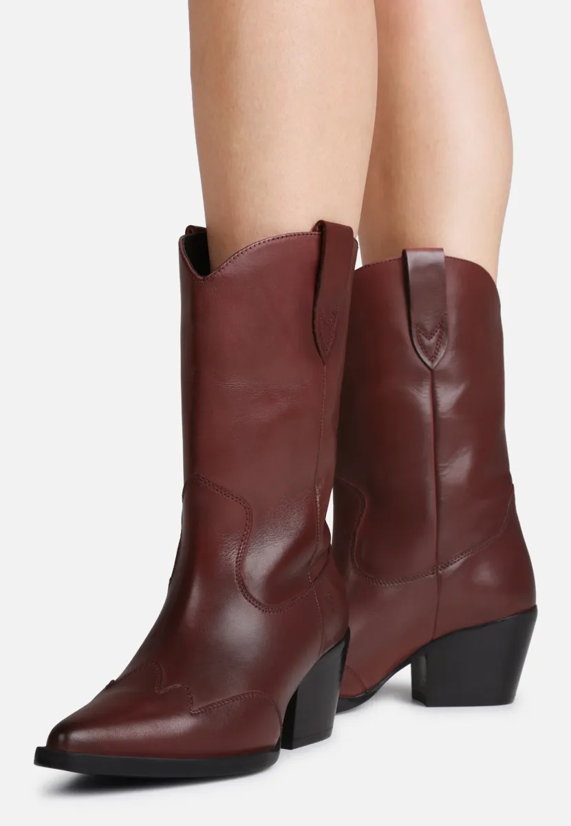 JUKESON - Stiefelette - bordeaux
