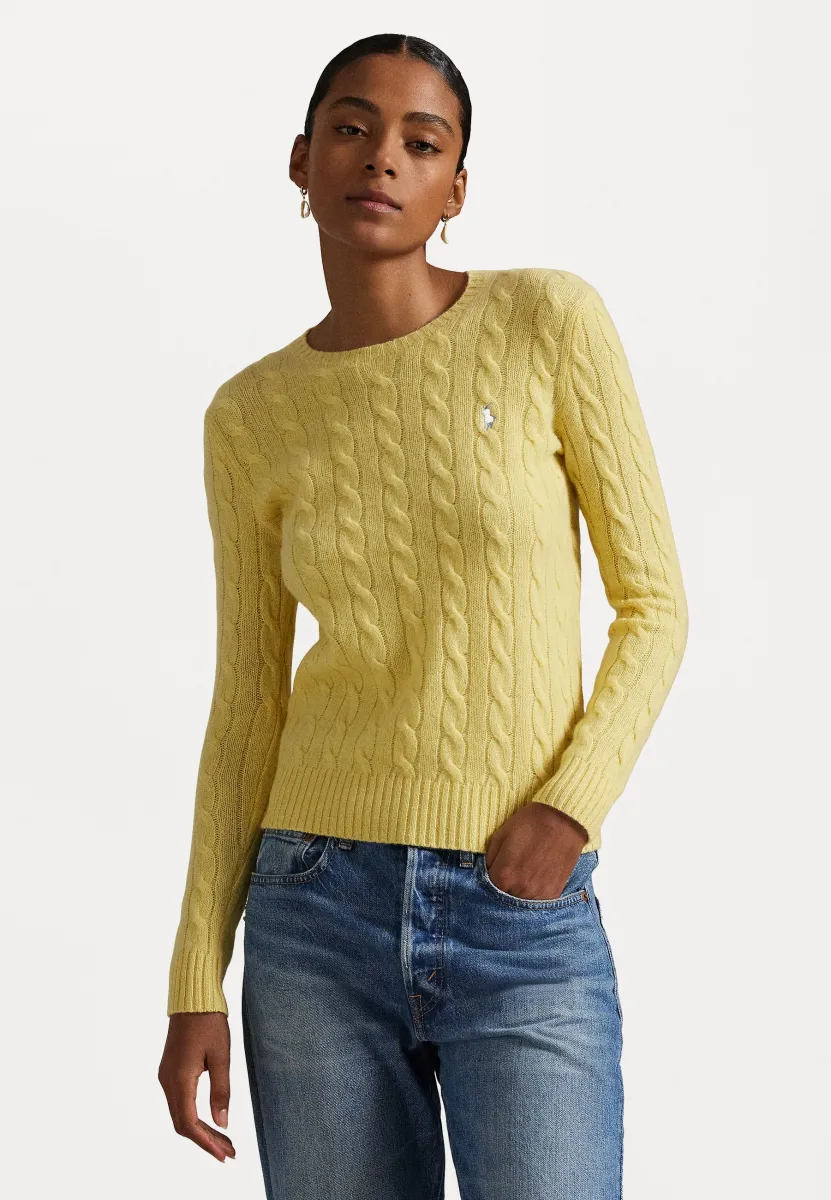 JULIANNA LONG SLEEVE PULLOVER - Strickpullover - fall yellow