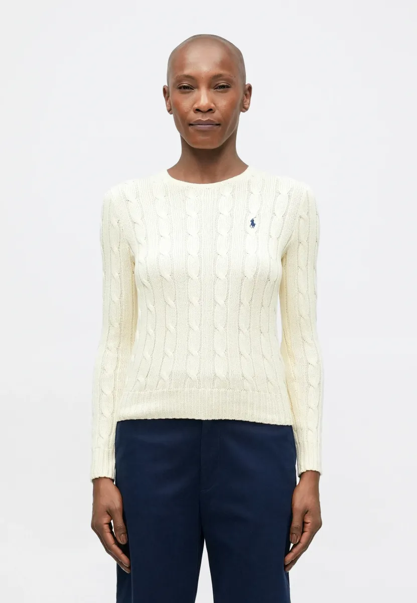 JULIANNA LONG SLEEVE - Strickpullover - cream