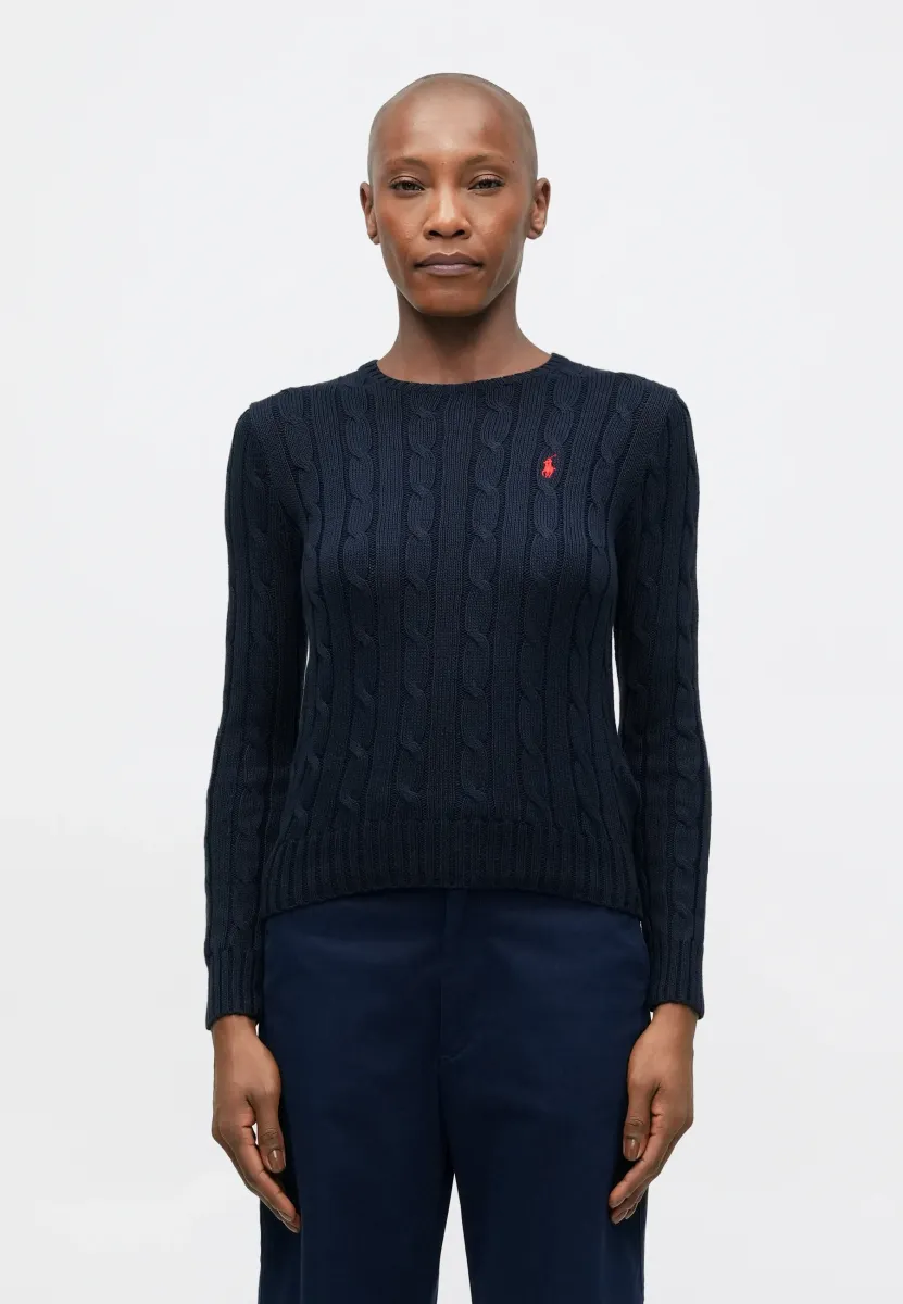 JULIANNA LONG SLEEVE - Strickpullover - hunter navy
