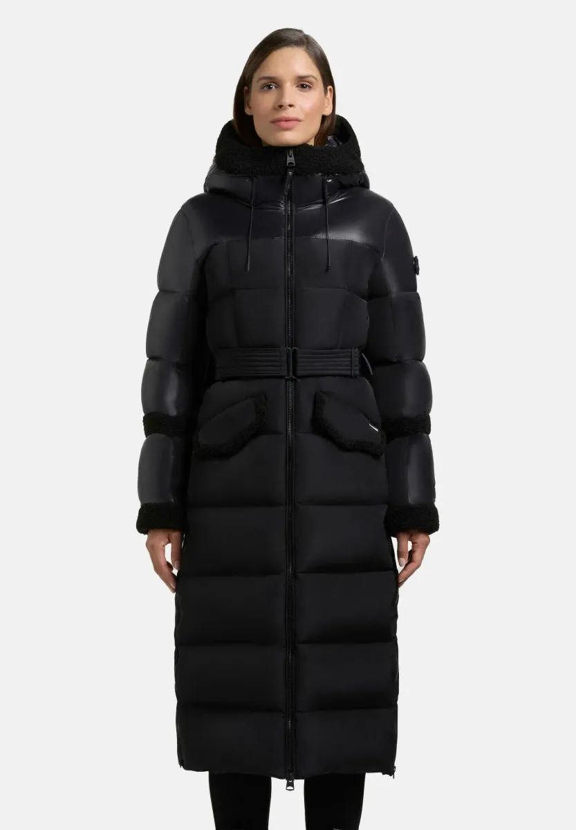 JULITA - Wintermantel - black