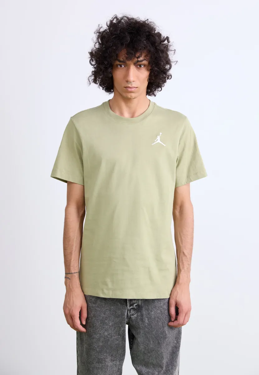 JUMPMAN CREW - T-Shirt basic - medium khaki/sail