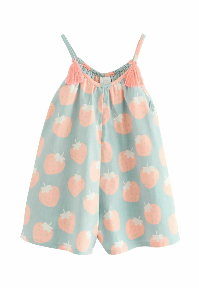 Jumpsuit - blue strawberry