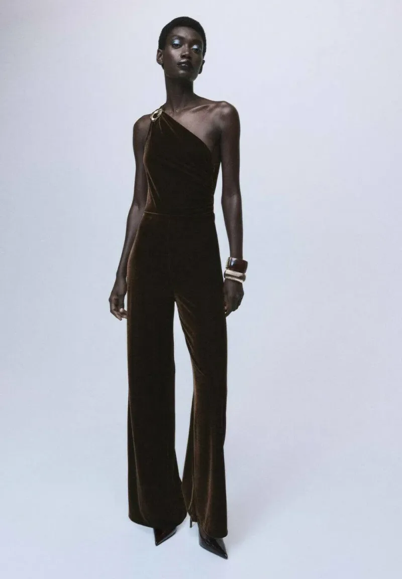 Jumpsuit - brown