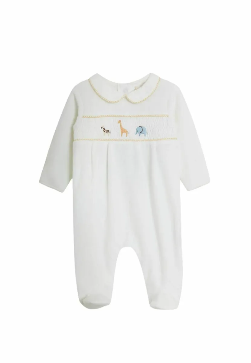 Jumpsuit - cream safari